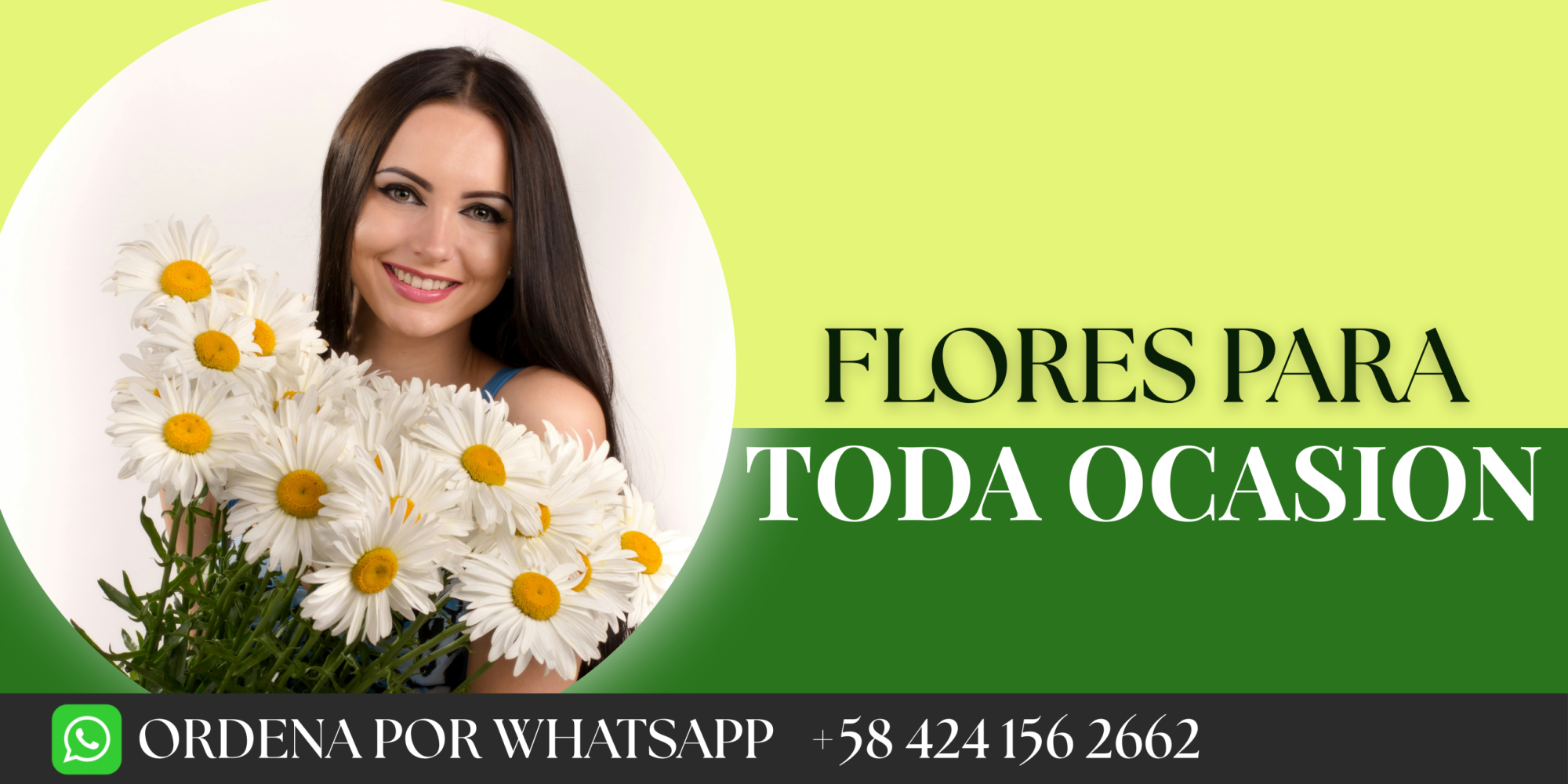 Cream and Green Illustrated Flower Shop Banner-4